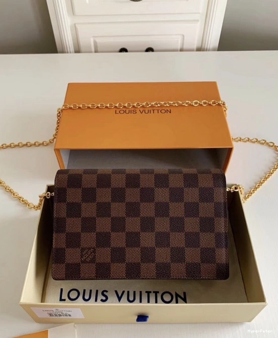 CHAIN VAVIN LOUIS WALLET VUITTON 0807